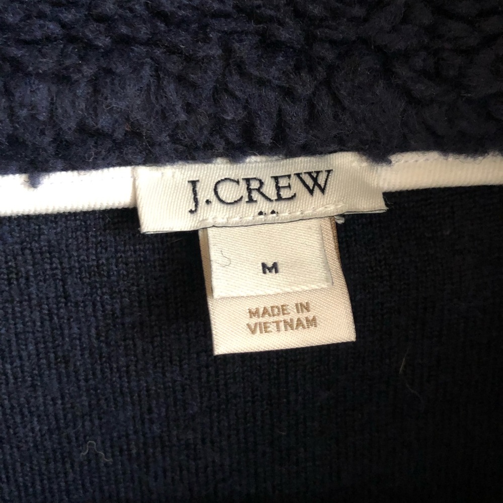 J. Crew Sherpa popover jacket - Picture 2 of 5